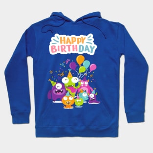 Happy Birthday Monster Hoodie